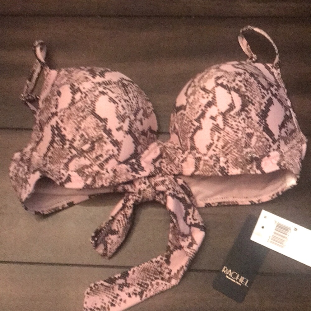 SALE!!! New pink mauvish Rachel Roy bikini top